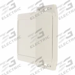 HAMMOND Enclosure: ABS, 4 in x 3 in x 2 in, NEMA 12/13/4/4X/6/6P, Screw On, Solid Cover (MPN 1555FF42GY). Key specifications — Brand: HAMMOND; Closure Method: Screws; Knockouts: Not Included.