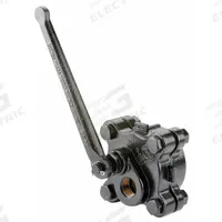 UNITED BRASS WORKS Gate Valve: 2 in, Steel, Non-Rising, FNPT x FNPT, 750 psi CWP, Lever, Solid Wedge (MPN 296970). Key specifications — Brand: UNITED BRASS WORKS; Wedge Material: Stainless Steel.