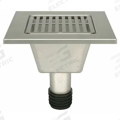 ZURN Floor Sink Liner: 12 3/8 in Overall Wd, 5 3/4 in Sump Dp, 3 in Nominal Pipe Size - Floor Sink Liners