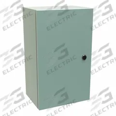 HAMMOND Electrical Enclosure: Steel, 20 in x 12 in x 8 in, NEMA 12/3R/4, Solid Cover, Hinged (MPN EN4SD20128GY). Key specifications — Closure Method: 1/4-Turn Latch; Brand: HAMMOND; Knockouts: Not Included.