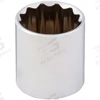 WESTWARD Socket: Metric, 1/2 in Drive Size, 27 mm Socket Size, 12-Point, Std, Chrome, Socket (MPN 53YU78). Key specifications — attr1204417: WESTWARD; attr1204392: Chrome.