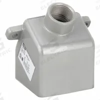 HUBBELL Back Box: For UL 1686 Pin & Sleeve Devices, 30 A, 1 in, Dead End Hub, 30° (MPN MB302W). Key specifications — Brand: HUBBELL; Material: Aluminum.