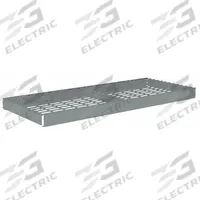 TENNSCO Shelf: 60 in x 24 in, 2,250 lb Load Capacity, Steel, 5 ga Decking, Gray, Shelf (MPN ZLCS-6024W). Key specifications — Decking Material: Steel; Includes: (4) Beams; Decking Finish: Zinc Plated; Shelf Configuration: Single Straight; Color: Gray; Frame Material: Steel; Brand: TENNSCO; Frame Finish: Zinc Plated.