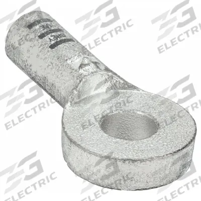 WESTWARD Lug: Crimpable Side Terminal, Crimp/Solder, Tin Plated, 4 ga, Gray - Crimpable Side Terminal Lugs