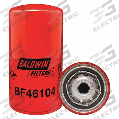 BALDWIN FILTERS Fuel Filter: Spin-On, 3 3/4 in Outside Dia, M20-1.50 Thread Size, Paper - Spin-On Fuel Filters