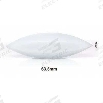 SP SCIENCEWARE Stirring Bar: Egg, Alnico, 63.5 mm Overall Lg, 19.1 mm Dia, Autoclavable - Egg Shaped Stir Bars