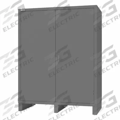 DURHAM MFG Storage Cabinet: 60 1/4 in x 30 1/4 in x 78 in, Swing Handle & Padlockeable - Industrial Shelf Cabinets
