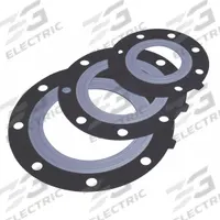 Full Face Flange Gasket: Class 150, EPDM, For 1/2 in Pipe, 5/64 in Thick, 13/16 in Inside Dia, Black (MPN 3113005). Key specifications — Brand: ASAHI.