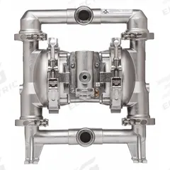 ARO Double Diaphragm Pump: 316 Stainless Steel, 1 1/2 in, Tri-Clamp, 54 gpm, 235 ft Max. Head (MPN SD10S-CSS-SMM-B00). Key specifications — Brand: ARO; Check Valve Material: Santoprene; Seat Material: 316 SS.