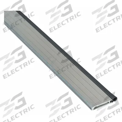 NATIONAL GUARD Door Weatherstripping: Bulb Insert, 8 ft Lg, 1 13/16 in Wd - Metal Leaf Weatherstripping