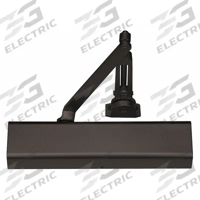 ASSA ABLOY ACCENTRA Door Closer: Top Frame Mounting Type, Grade 1 - Heavy Duty, Bronze - Top Frame-Mount Door Closers