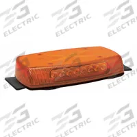 ECCO Mini Light Bar: Mini Light Bar Vehicle Light Bar Size, LED, SAE J845 Class 1, Mini Light Bar (MPN 5590A-HBT). Key specifications — Electrical Connection: Plug; Series: 5590 Reflex Series; Brand: ECCO; Number of Flash Patterns: 18; Mount Type: Tape; Light SAE Class Rating: SAE Class 1.