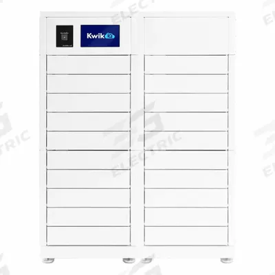 KWIK IQ Device Charging Locker: 32 in x 19.5 in x 40.5 in, Pedestal Mounting - Access-Tracking Enabled Device-Charging Lockers