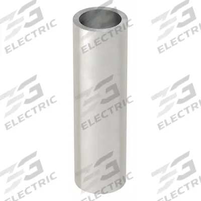 APPROVED VENDOR Spacer: #6 Screw Size, 1/2 in Overall Lg, Round, Aluminum, Plain, Aluminum - Aluminum Spacers
