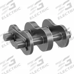 TRITAN Roller Attachment Link: For Std Roller Chains, 80, Double Strand, 1 in Pitch, Steel, Plain (MPN 80-2R CL). Key specifications — Link Type: Connecting; Brand: TRITAN.