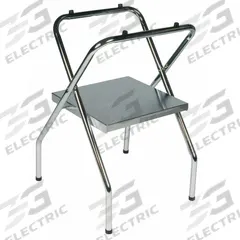 CSL Tray Stand: Steel, Chrome, 20 in Overall Wd, 30 1/2 in Overall Ht, 15 in Overall Dp (MPN 1054S-C-1). Key specifications — Material: Steel; Product Type: Tray Stand; Brand: CSL; Color: Chrome.