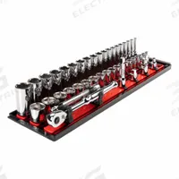 TEKTON Socket and Ratchet Set: 3/8 in Drive, 44 Piece, 6-Point, Metric, 6 mm to 24 mm (MPN SKT13201). Key specifications — attr1224269: 3/8 in; attr1204638: Drive Tools Included; attr1227399: Metric Socket and Ratchet Set; attr1204650: 6 mm to 24 mm; attr1204673: Socket Bits Not Included; attr1204681: Wrenches Not Included; attr1204688: TEKTON; attr1224230: Friction.