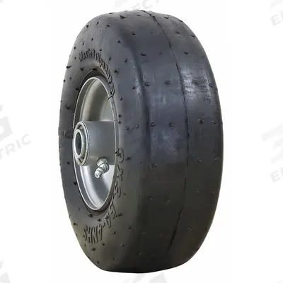 MARASTAR Lawn Tire Wheel Assembly: 9X3.50-4 Tire Size, Lawn Mower Tire, Smooth - Lawn Mower Tires