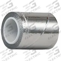 TAPECASE Foil Tape: 2 in Wd, 5 yd Lg, 4 mil Thick, Silicone, Indoor/Outdoor, -60°F Min Temp, Silver (MPN 15C648). Key specifications — Backing Material: Aluminum Foil; Series: TC955.