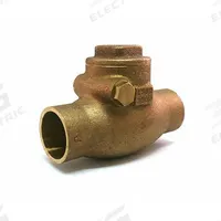 MILWAUKEE VALVE Swing Check Valve: Swing, Inline Valve Body, 3/4 in Pipe Size, Sweat x Sweat, Bronze (MPN 1510T 3/4). Key specifications — Brand: MILWAUKEE VALVE.
