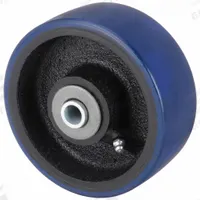 APPROVED VENDOR Caster Wheel: 5 in Wheel Dia., 2 in Wheel Wd, Polyurethane, 1,050 lb Load Rating (MPN 29XU84). Key specifications — Brand: APPROVED VENDOR; Wheel/Tread Color: Blue.