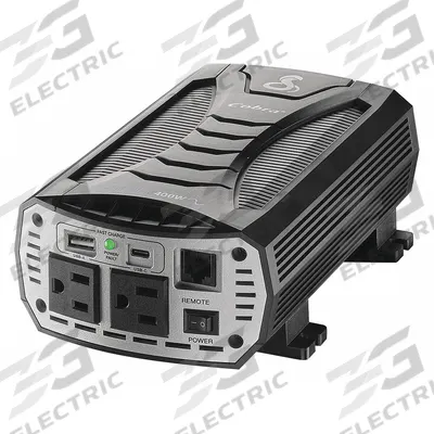 COBRA Inverter: Pure Sine Wave, Input Terminals, 400 W Continuous Output Power - Inverters