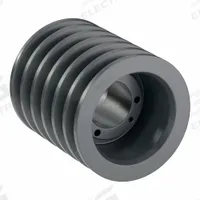 APPROVED VENDOR V-Belt Pulley: 5V465, 6 Groove, 4.65 in OD, Bushed Bore, SD, For 5V/5VX Belt Section (MPN 65V465SD). Key specifications — Pulley Industry Number: 5V465; Pitch Diameter: 4.65 in (5V); For Belt Section (broad, with similar types): 5V or 5VX.