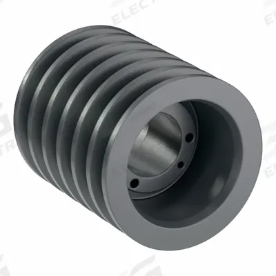 APPROVED VENDOR V-Belt Pulley: 5V465, 6 Groove, 4.65 in OD, Bushed Bore - Bushed-Bore Cast-Iron Wedge V-Belt Pulleys
