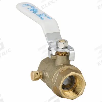 APOLLO Manual Two-Way Ball Valve: 3/4 in Pipe Size, FNPT x FNPT, Brass - Brass Stop & Waste Valves for Potable Water
