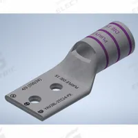 Compression Lug: For 4/0 AWG, Stranded Wire, 1/4 in Stud Size, Std, Copper Barrel (MPN YAV28L2TC14FX). Key specifications — Inspection Hole: Yes; For Wire Type: Stranded; For Wire Sizes: 4/0 AWG; Brand: BURNDY; Manufacturer Part Number: YAV28L2TC14FX.
