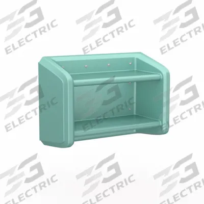 CORTECH Shelf/Step: Aqua, 24 in Overall Ht, 35 in Overall Wd, 15 in Overall Dp - Wall-Mounted Shelves