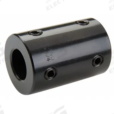 RULAND MANUFACTURING Rigid Shaft Coupling: 25 mm Bore Dia 1, 25 mm Bore Dia 2 - Set Screw Rigid Shaft Couplings