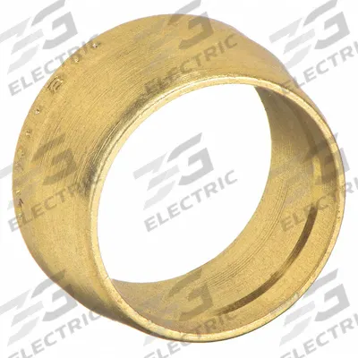 PARKER Compression Fitting Ferrule: 3/8 in OD Size, Compression - Single-Ferrule Brass Compression Fittings