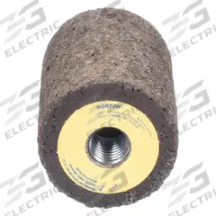 NORTON Square Tip Grinding Plug: Type 18, 1 1/2" x 3" x 5/8"-11, Zirconia Alumina, 20 Grit, 1 (MPN 66253344386). Key specifications — Brand: NORTON; Abrasive Hardness: S.