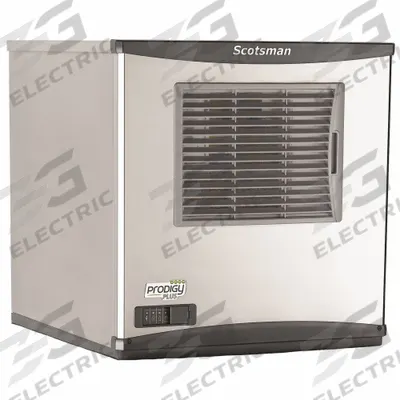 SCOTSMAN Ice Machine: Nugget, 400 lb Ice per Day, Air Cooled, 23 in Ht, 22 in Wd - Ice Machine Heads