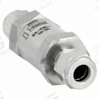 PARKER Instrumentation Check Valve: For Fluids/Gas Media, Poppet, Inline Valve Body, Compression (MPN 6A-C6L-10-SS). Key specifications — Brand: PARKER.
