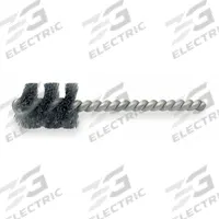 WEILER Round Tube Brush: Single Stem, Stainless Steel, 3/4 in Dia, 0.006 in Fill Dia (MPN 91035). Key specifications — Brand: WEILER.