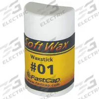 FAST CAP Filler: Soft Wax, 1 oz Container Size, Stick, White, Wax Blend Stick (MPN WAX01S). Key specifications — Series: Soft Wax; Color: White; Finishing Features: Sandable; Brand: FAST CAP.