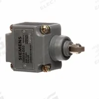 SIEMENS Limit Switch Head: Roller Plunger, Side, 3SE03 Series (MPN 3SE03-DS3). Key specifications — Compatible with Series: 3SE03; Actuator Location: Side; Brand: SIEMENS; Roller Position: Side; Action: Momentary.