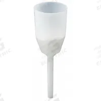 APPROVED VENDOR Funnel: HDPE, 50 mL, 40 mm, 0.9 cm, 61 mm Stem Lg, White (MPN F14608-0000). Key specifications — Product Type: Buchner Funnel; Body Color: White; Brand: APPROVED VENDOR.