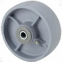 APPROVED VENDOR Caster Wheel: 4 in Wheel Dia., 1 3/4 in Wheel Wd, Iron, 700 lb Load Rating, Roller (MPN 5VF26). Key specifications — Includes Spanner Bushing: Included; Wheel/Tread Material: Iron; Wheel/Tread Color: Gray; Brand: APPROVED VENDOR.
