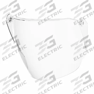 HEXARMOR Face Shield Visor: 11 in Overall Wd, 8 in Overall Ht, 0.08 in Overall Thick - General Purpose Replacement Visors