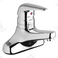 CHICAGO FAUCETS Low Arc Bathroom Faucet: 420, Cast Brass, Polished Chrome Finish, 1.5 gpm Flow Rate (MPN 420-T41ABCP). Key specifications — Includes: Mounting Hardware; Brand: CHICAGO FAUCETS; Series: 420.
