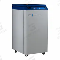 AMERICAN BIOTECH SUPPLY Cryogenic Storage System: 165 L Capacity, 11 1/2 in Overall Dia, AMIV-1. Key specifications — Brand: AMERICAN BIOTECH SUPPLY; Material: Stainless Steel; Includes: Casters.