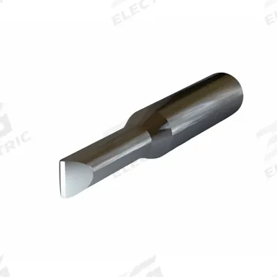 WELLER Soldering Tip: Chisel, 6.4 mm W - WLIR Series Soldering Tips