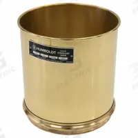 HUMBOLDT Standard Stainless Steel Cloth Test Sieve: Stainless Steel, 8 in Outside Dia, 8 in Ht (MPN 5JCK9). Key specifications — Screen Material: Stainless Steel; Brand: HUMBOLDT; Frame Material: Brass; Standards: AASHTO M92; US Standard Screen Size: #200.