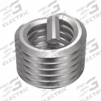 HELI-COIL Helical Insert: Tanged Tang Style, Free-Running, 1/4"-28 Thread Size, 100 PK (MPN A1191-4CNW250). Key specifications — attr798694: 18-8; attr798710: Right Hand; attr798707: 1/4"-28; attr798676: Metal; attr798705: Inch; attr798675: HELI-COIL; attr798708: 200,000 to 250,000 psi; attr798713: Fine.