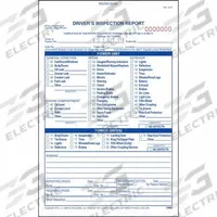 JJ KELLER Driver Vehicle Inspection Form: Carbonless, Driver Vehicle Inspection Report, 3-Ply, 1999. Key specifications — Manufacturer Part Number: 1999; Language: English; Brand: JJ KELLER; Format: Book; Form Type: Driver Vehicle Inspection Report; Includes Carbon: Carbonless; Ply Count: 3-Ply; Standards: 49 CFR Section 396.11.