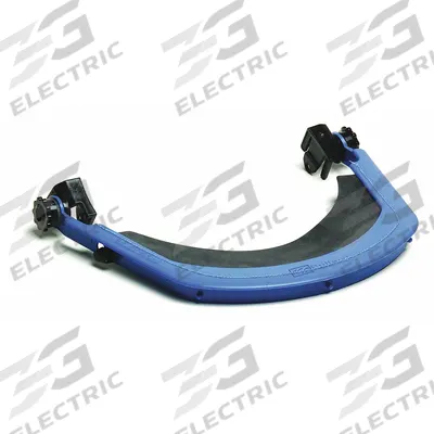 BULLARD Face Shield Bracket: Slotted Attachment Type, Nylon - Bullard Hard Hat Adapters for Face Shields