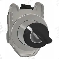 SCHNEIDER ELECTRIC Selector Switch: 2 Position, 30 mm Panel Mounting Size, 1NO, Series XB4 (MPN XB4FG61). Key specifications — Manufacturer Part Number: XB4FG61; Brand: SCHNEIDER; Switch Action: Maintained/Momentary; Contact Form: 1NO; Key Removal Position: Left.